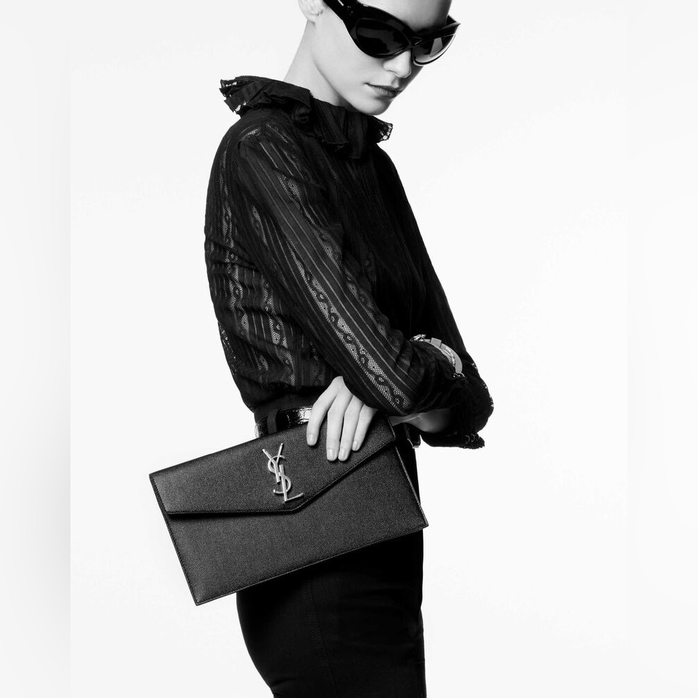 AUTHENTIC YSL Uptown Clutch